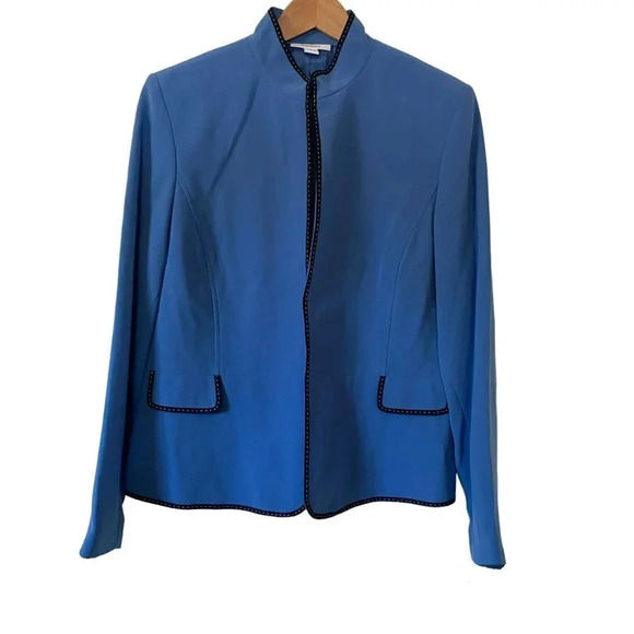dressbarn Jackets & Blazers - Dressbarn Women's‎ Elegant Blue Blazer Size 14